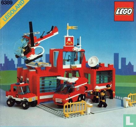 Lego 6389 Fire Control Center