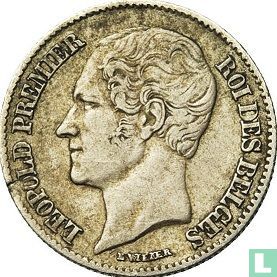Belgium ½ franc 1849 - Image 2