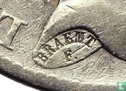 Belgium ¼ franc 1834 (with BRAEMT F.) - Image 3