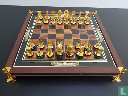 franklin mint Toetanchamon schaakspel - Afbeelding 2