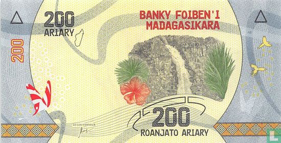 Madagascar 200 Ariary  - Image 1