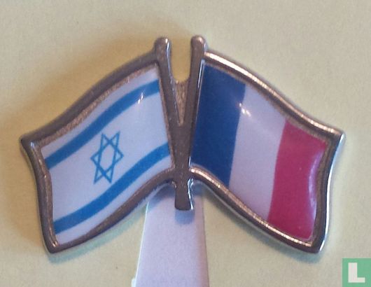 Vlag Israel-Frankrijk