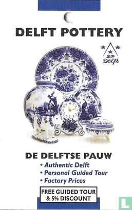 Delft Pottery De Delftse Pauw - Afbeelding 1