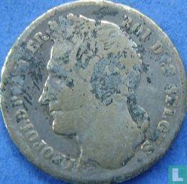 Belgique ¼ franc 1841 - Image 2