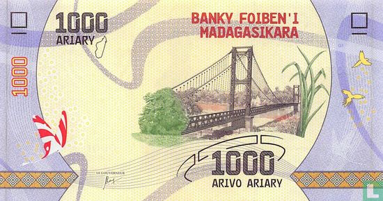 Madagaskar 1.000 Ariary ND (2017) - Afbeelding 1