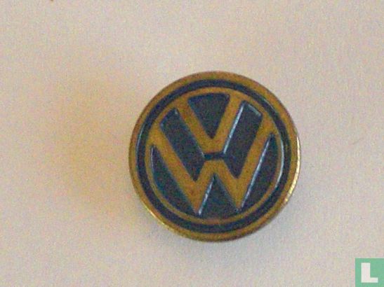 VW (goud op blauw) - Image 1