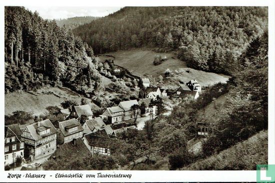 Zorge/Süsharz - Elsbachblick vom Taubertalsweg - Afbeelding 1