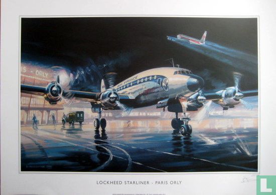 Lockheed Starliner - Air France - Paris Orly 1959 - Bild 1