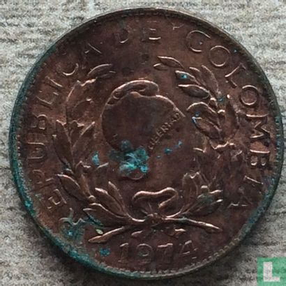 Colombia 1 centavo 1974 - Afbeelding 1