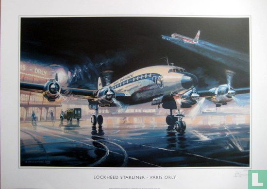  Lockheed Starliner - Air France - Paris Orly 1959 - Afbeelding 2