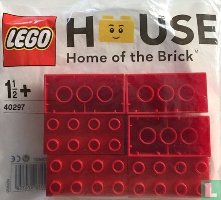 Lego 40297 LEGO House - 6 Duplo Bricks polybag