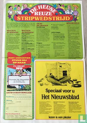 Het Nieuwsblad Sportwereld - Stripkrant extra - Met Suske en Wiske op stap door Nederland en België - Image 2