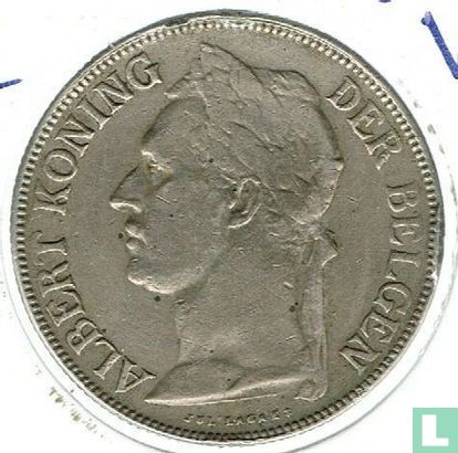 Congo belge 1 franc 1921 - Image 2