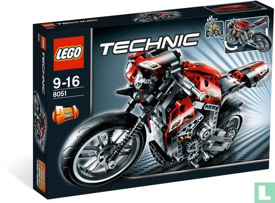 Lego 8051 Motorbike - Image 1