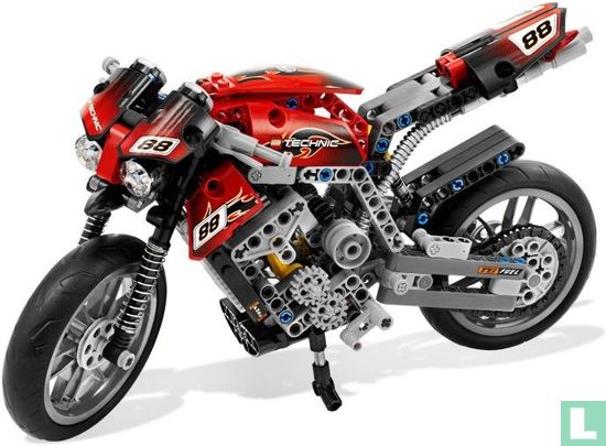 Lego 8051 Motorbike - Image 2