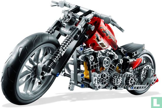 Lego 8051 Motorbike - Image 3