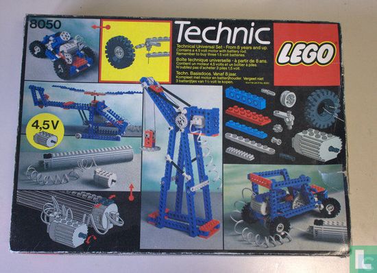 Lego 8050 Building Set with Motor - Image 2