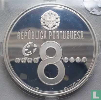 Portugal 8 euro 2007 (BE) "The Passarola of Bartolomeu de Gusmão" - Image 1