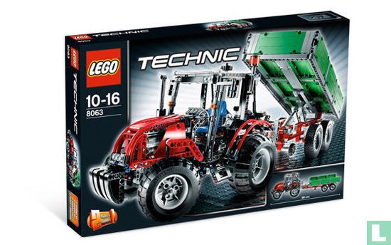 Lego 8063 Tractor with Trailer