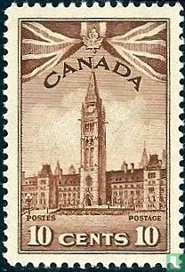 Parliament Buildings in Ottawa