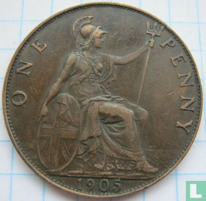 Vereinigtes Königreich 1 Penny 1905 - Bild 1