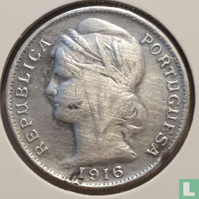 Portugal 20 centavos 1916 - Afbeelding 1