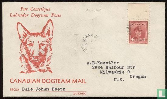 Baie Johan Beetz - Canadian Dogteam Mail