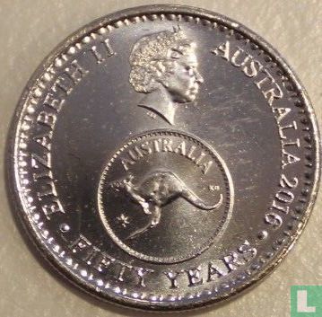 Australië 5 cents 2016 "50th anniversary of decimal currency" - Afbeelding 1