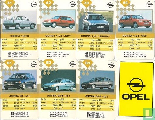 Automerken Kwartet Opel - Image 2