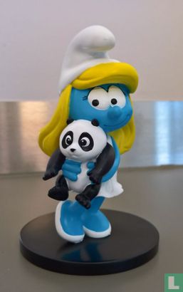 Smurfin with Panda - Image 1