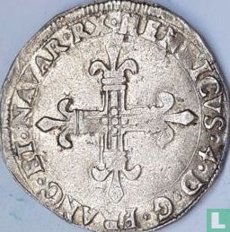 Frankrijk ¼ écu 1603 - Afbeelding 2