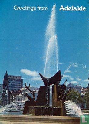 Magnificent Fountain on Victoria Square, Adelaide