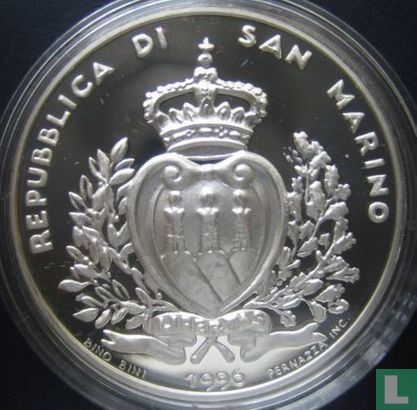 San Marino 5000 lire 1996 (PROOF) "Red kite" - Image 1