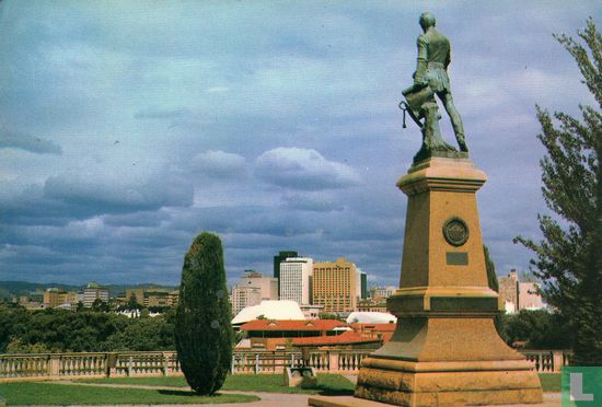 Adelaide Skyline from Colonel Light's Statue
