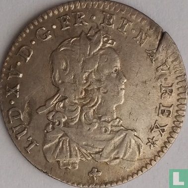 France 20 sols 1721 (C) - Image 2