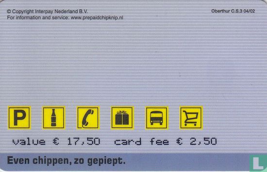 Prepaid Chipknip € 20 - Afbeelding 2