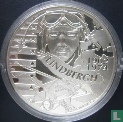Charles Lindbergh 1902-1974 20 Eurodollars 1999 > Afd. Penningen > Herdenkingspenningen - Afbeelding 1