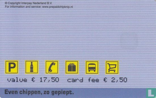 Prepaid Chipknip € 20  - Image 2