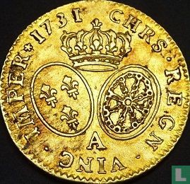 France 1 louis d'or 1731 (A) - Image 1