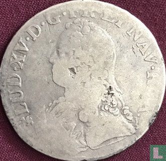 Frankreich 1 Ecu 1726 (T) - Bild 2