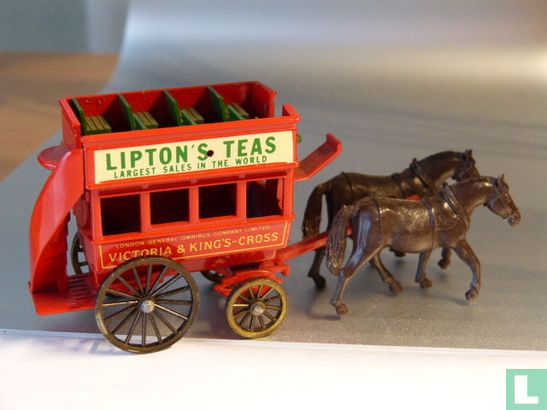 Horse drawn Omnibus ’Lipton’s Teas’ - Afbeelding 1