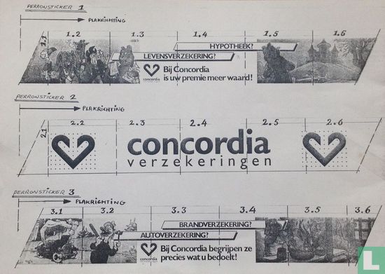 Plakinstructie Concordia perronposter - Afbeelding 1