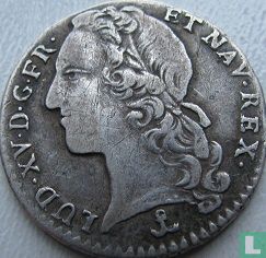 France 1/10 écu 1745 (P) - Image 2