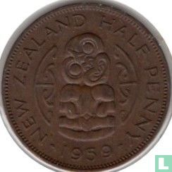 New Zealand ½ penny 1959 - Image 1