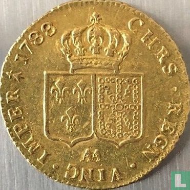 France 2 louis d'or 1788 (AA) - Image 1