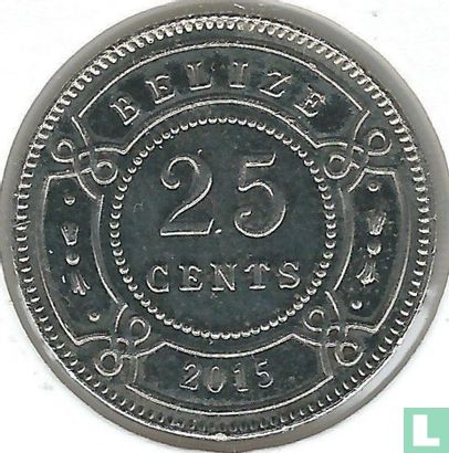Belize 25 cents 2015 - Afbeelding 1