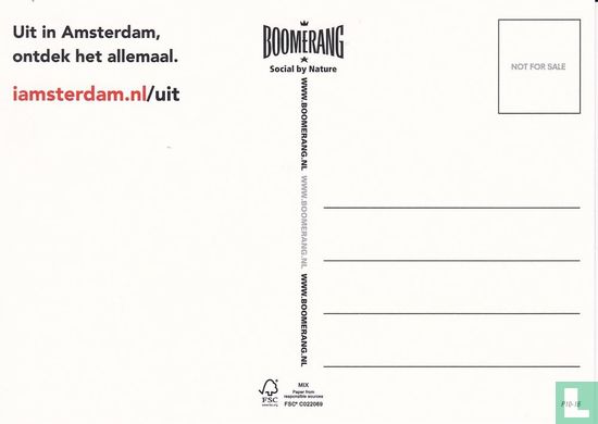 B160164 - I amsterdam "Ga je mee /uit" - Afbeelding 2