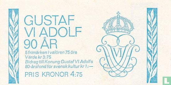 90. Geburtstag von König Gustaf VI Adolf - Bild 1
