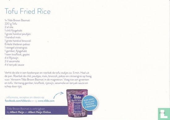 DB160007 - Tilda 'Tofu Fried Rice' - Afbeelding 2