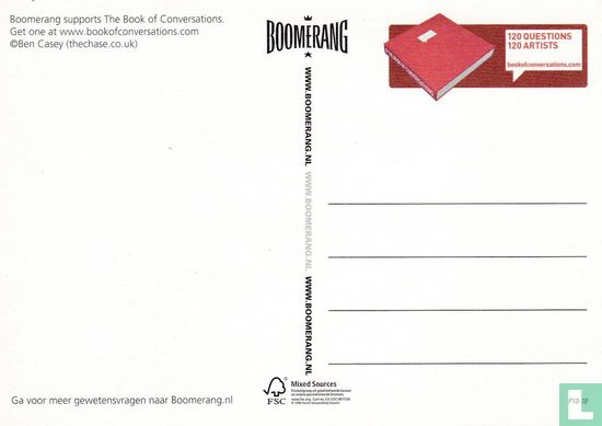 B100143 - Boomerang supports The Book of Conversations - Image 2